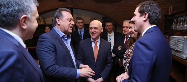 დავით ზალკალიანი, გუსტავო სანტოსი - Sputnik საქართველო