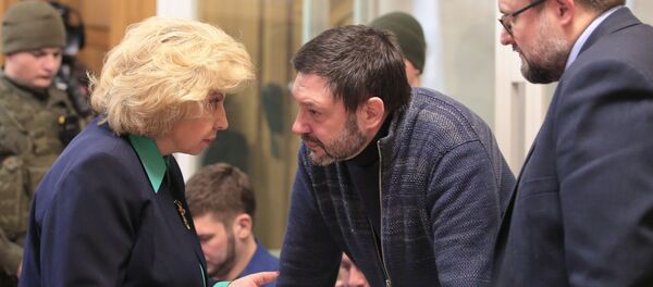 Заседание суда по делу журналиста К. Вышинского в Киеве Заседание суда по делу журналиста К. Вышинского в Киеве - Sputnik Грузия