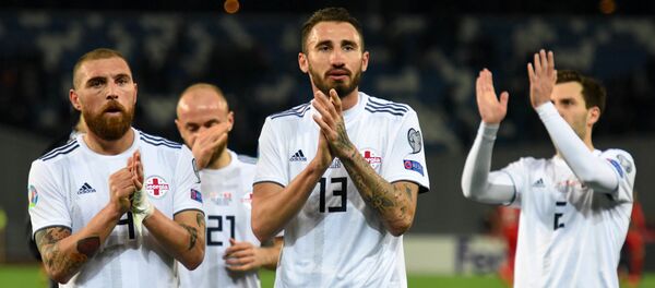 Матч между сборными Грузии и Швейцарии по футболу - Sputnik Грузия