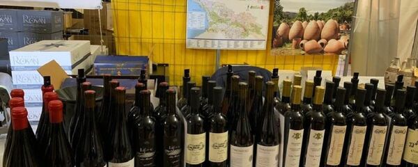 Грузинское вино на Salon Bacchus - Sputnik Грузия
