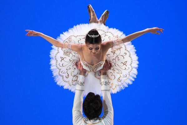 Артисты балета на IV Всероссийском конкурсе молодых исполнителей Русский балет в Москве - Sputnik Грузия