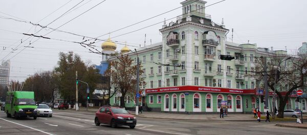 Улица Советская в Луганске - Sputnik Грузия