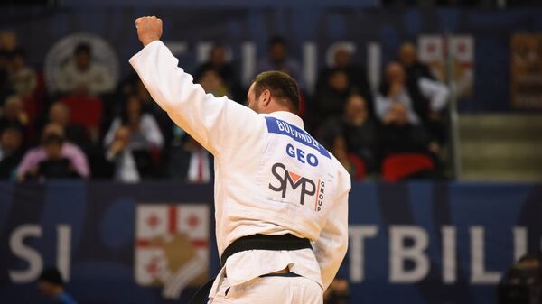 Онисе Бугадзе в финале Гран-при по дзюдо. Мужчины - Sputnik Грузия