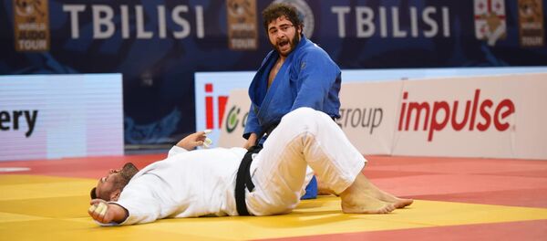 Леван Матиашвили в финале Гран-при по дзюдо. Мужчины - Sputnik Грузия