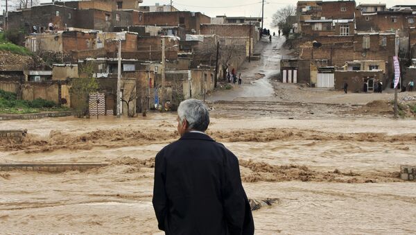 Наводнение в городе Хоррамабад в западной провинции Лорестан, Иран - Sputnik Грузия