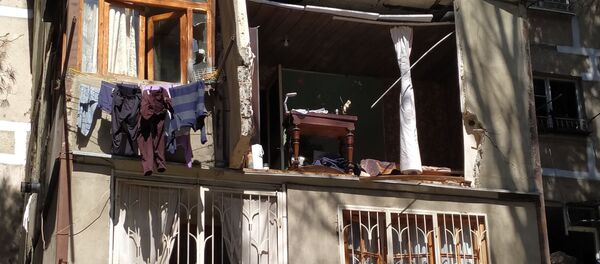 აფეთქების შედეგები დიღომში აფეთქების შედეგები დიღომში - Sputnik საქართველო