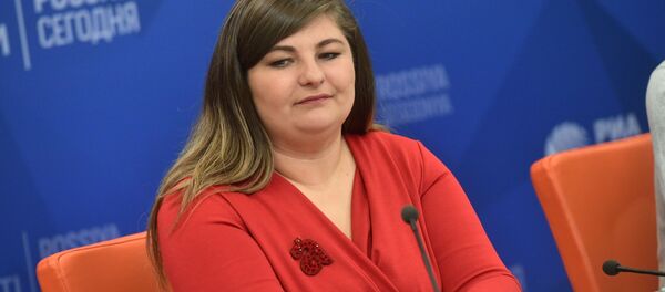 Руководитель проекта Тотальный диктант Ольга Ребковец - Sputnik Грузия