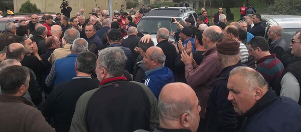 ტაქსისტების საპროტესტო აქცია ტაქსისტების საპროტესტო აქცია - Sputnik საქართველო