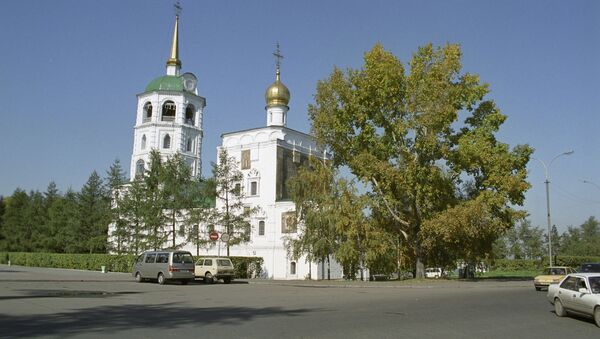 Спасская церковь (1706-1710) в Иркутске - Sputnik Грузия