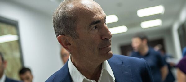 Второй президент Республики Армения Роберт Кочарян в гостях у Sputnik Армения - Sputnik Грузия