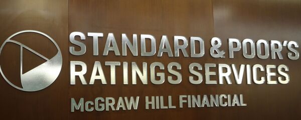 კომპანია Standard & Poor's-ის ლოგო კომპანია Standard & Poor's-ის ლოგო - Sputnik საქართველო