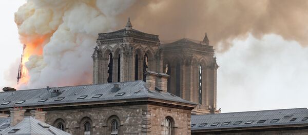 Пожар в соборе Нотр-дам в Париже - Sputnik Грузия