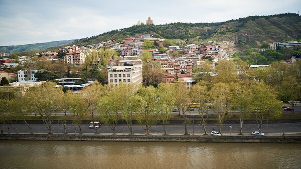 Тбилиси. Набережная. Район Ортачала - Sputnik Грузия