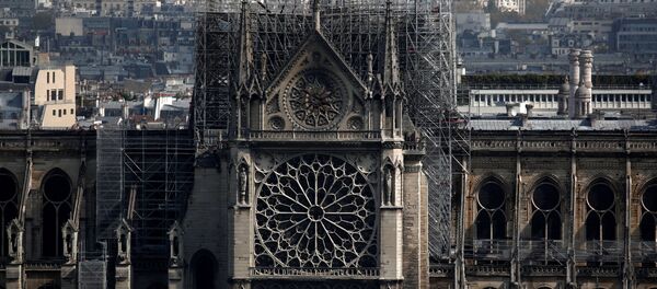 Парижский собор Нотр-Дам после пожара - Sputnik Грузия