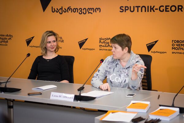 Спикерами выступили специалисты МИА Россия сегодня, руководившие проектами Год экологии и Год волонтера - Sputnik Грузия