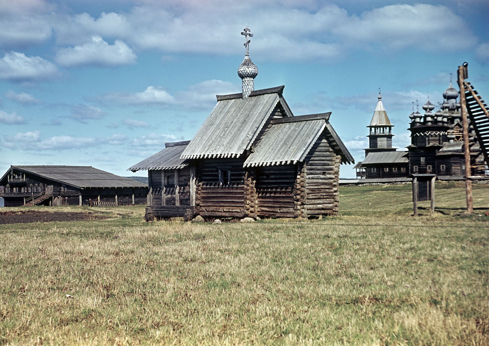 Церковь Воскрешения Лазаря - самая древняя деревянная церковь в России - Sputnik Грузия, 1920, 24.08.2021