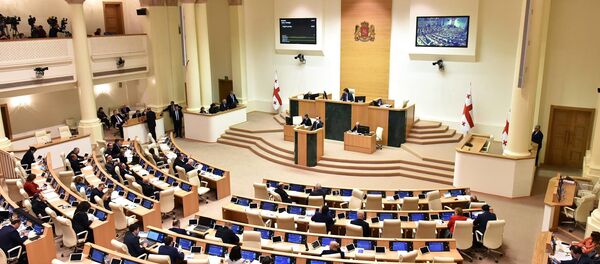 საქართელოს პარლამენტის სხდომა საქართელოს პარლამენტის სხდომა - Sputnik საქართველო