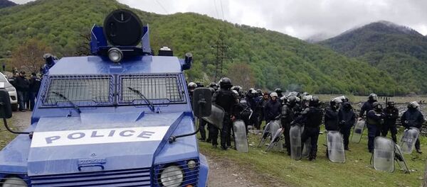 პოლიციის სპეცრაზმი პანკისის ხეობაში პოლიციის სპეცრაზმი პანკისის ხეობაში - Sputnik საქართველო