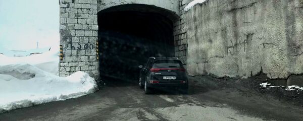 Тоннель на участке дороги Гудаури-Казбеги - Sputnik Грузия