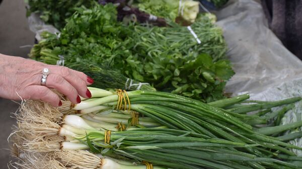 მწვანილი ბაზარში - Sputnik საქართველო