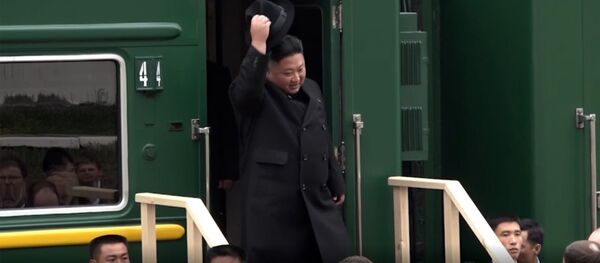Ким Чен Ына прибыл в Россию на бронепоезде - Sputnik Грузия