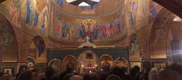 სააღდგომო ღვთისმსახურება იესო ქრისტეს ენაზე საქართველოში: ლიტურგია ძველარამეულად ქანდაში სააღდგომო ღვთისმსახურება იესო ქრისტეს ენაზე საქართველოში: ლიტურგია ძველარამეულად ქანდაში - Sputnik საქართველო