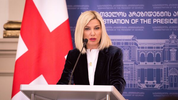 Хатия Моисцрапишвили - пресс спикер президента Грузии - Sputnik Грузия