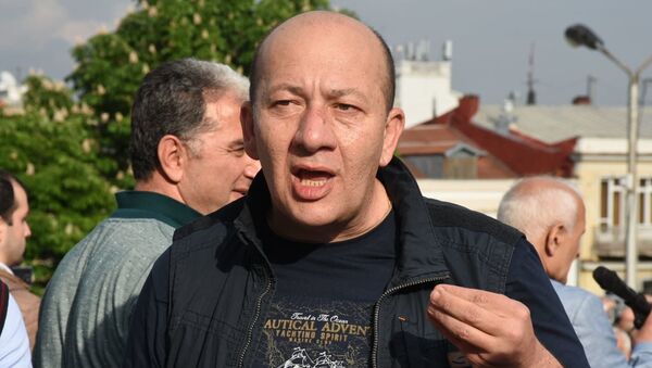 Председатель объединения профсоюзов Грузии Ираклий Петриашвили - Sputnik Грузия