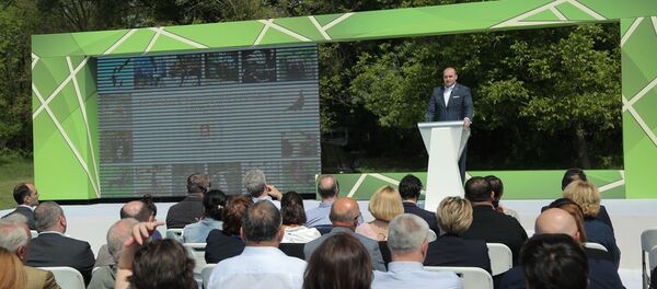 მამუკა ბახტაძე ლრწანისის ტყე-პარკში მამუკა ბახტაძე ლრწანისის ტყე-პარკში - Sputnik საქართველო