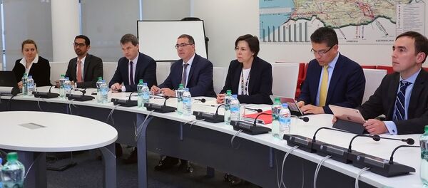 Миссия МВФ проводит встречи в Грузии Миссия МВФ проводит встречи в Грузии - Sputnik Грузия