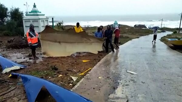 Мощный тайфун Фани обрушился на Индию - Sputnik Грузия