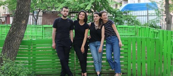 მარიამ ქავთარაძე, გიორგი ნანიტაშვილი, ანა ბერიძე და ანა დევიძე - Sputnik საქართველო