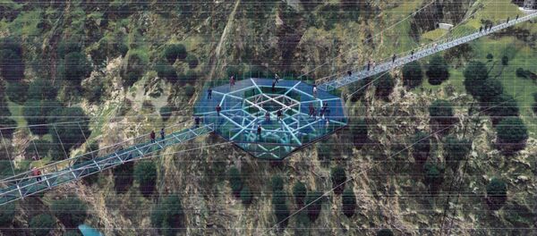 დაშბაშის კანიონი. ხიდის პროექტი - Sputnik საქართველო