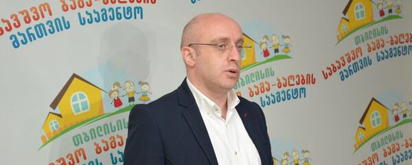 თბილისის ბაგა-ბაღების სააგენტოს ხელმძღვანელი, კახაბერ გვანცელაძე - Sputnik საქართველო