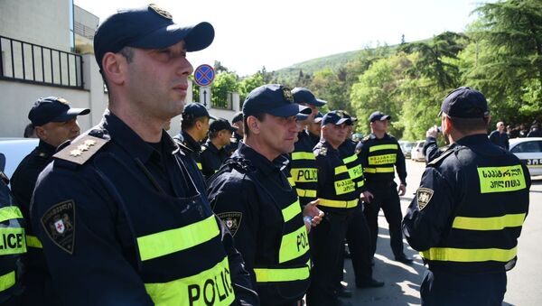 Сотрудники полиции Грузии - Sputnik Грузия