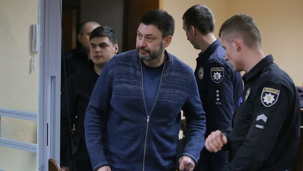 Заседание суда по делу журналиста К. Вышинского - Sputnik Грузия