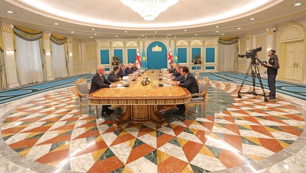 Премьер Грузии Мамука Бахтадзе проводит встречи в Казахстане - Sputnik Грузия