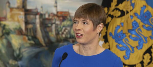 Президент Эстонии Керсти Кальюлайд   - Sputnik Грузия