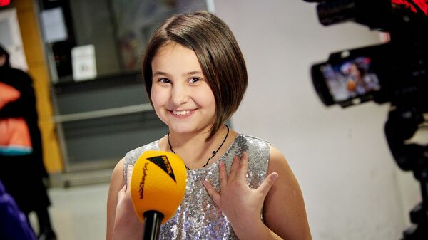 Участница проекта Ты супер! Текла Экаладзе. Возвращение домой после участия в телевизионном шоу - Sputnik Грузия