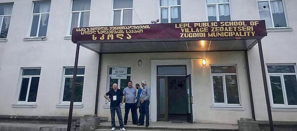 Избирательный участок в городе Зугдиди Избирательный участок в городе Зугдиди - Sputnik საქართველო