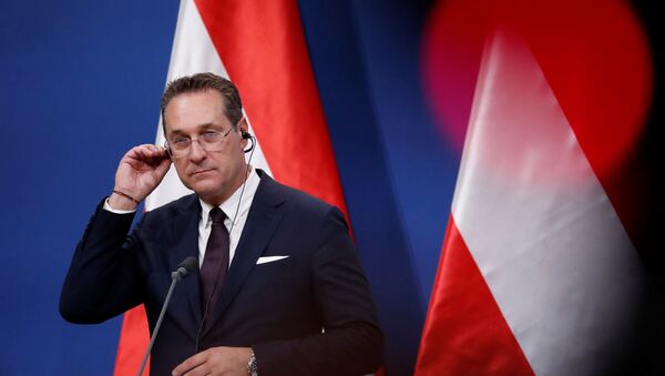 Вице-канцлер Австрии Хайнц-Кристиан Штрахе - Sputnik Грузия