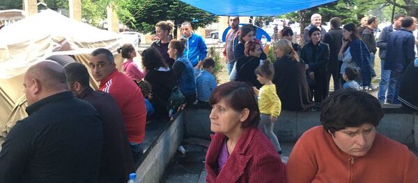 მეშახტეების აქცია ჭიათურაში - Sputnik საქართველო