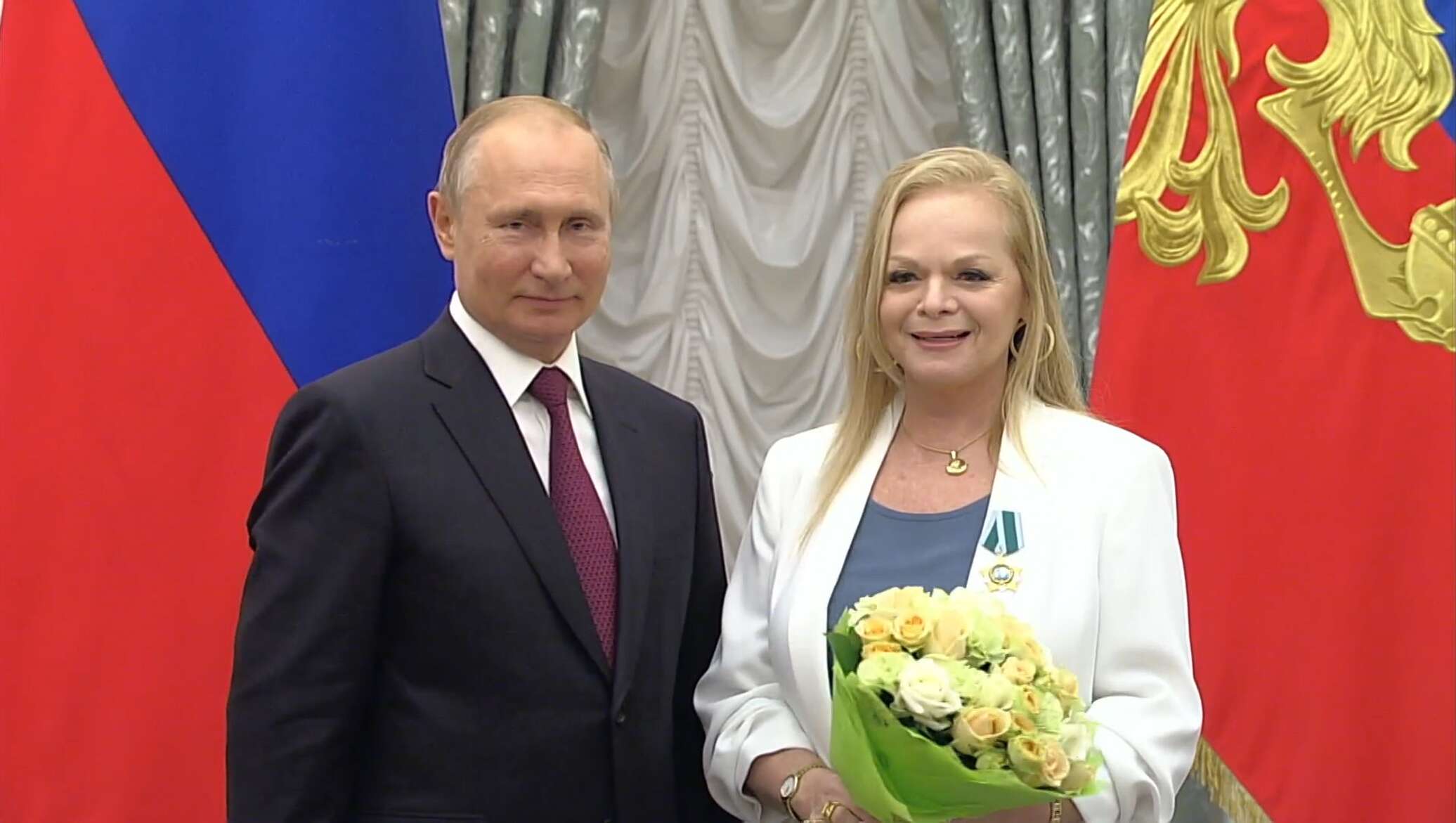 Кремлевская женщина. Награждение женщин в Кремле.