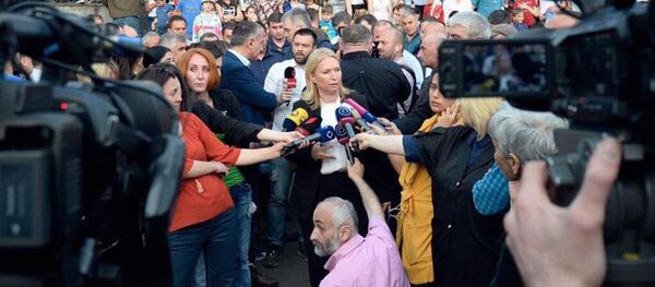 Министр экономики и устойчивого развития Грузии Натия Турнава - Sputnik Грузия