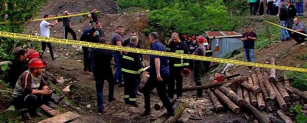 Шахта в Ткибули, где произошел обвал - Sputnik Грузия