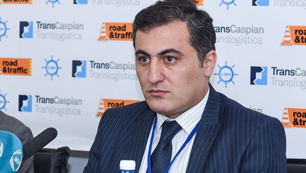 Глава пресс-службы Бакинского Транспортного Агентства (БТА) Маис Агаев - Sputnik Грузия