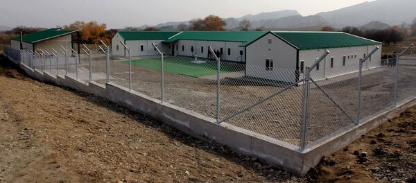 სასაზღვრო პოლიციის შენობა საქართველო-აზერბაიჯანის საზღვარზე - Sputnik საქართველო