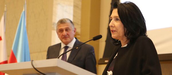 პრეზიდენტი სალომე ზურაბიშვილი პრეზიდენტი სალომე ზურაბიშვილი - Sputnik საქართველო