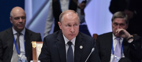 Президент РФ В. Путин принимает участие в заседании Высшего Евразийского экономического совета - Sputnik Грузия