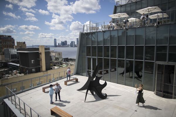 Здание Музея американского искусства Уитни в Нью-Йорке. Поистине отсюда открывается дивный вид - Sputnik Грузия